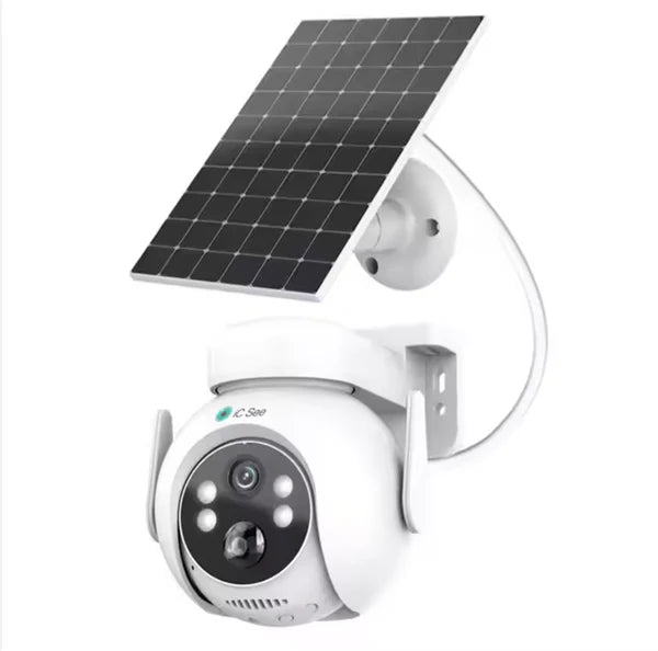 Solar Powered WiFi Camera - Pan 355° Tilt 90°